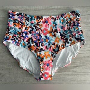 NWOT Anne Cole Limited Edition Women's High Waist Bikini Bottoms Size XXL